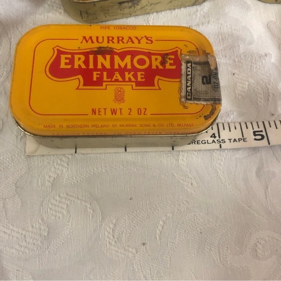 VINTAGE Erinmore Flake En Tranches Rare French Murray’s of Northern Ireland Tin - Picture 3 of 3